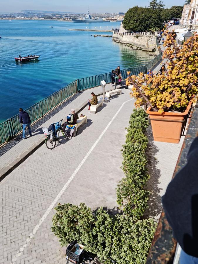 시라쿠사 La Finestra Sul Mare Di Alfeo 아파트 외부 사진
