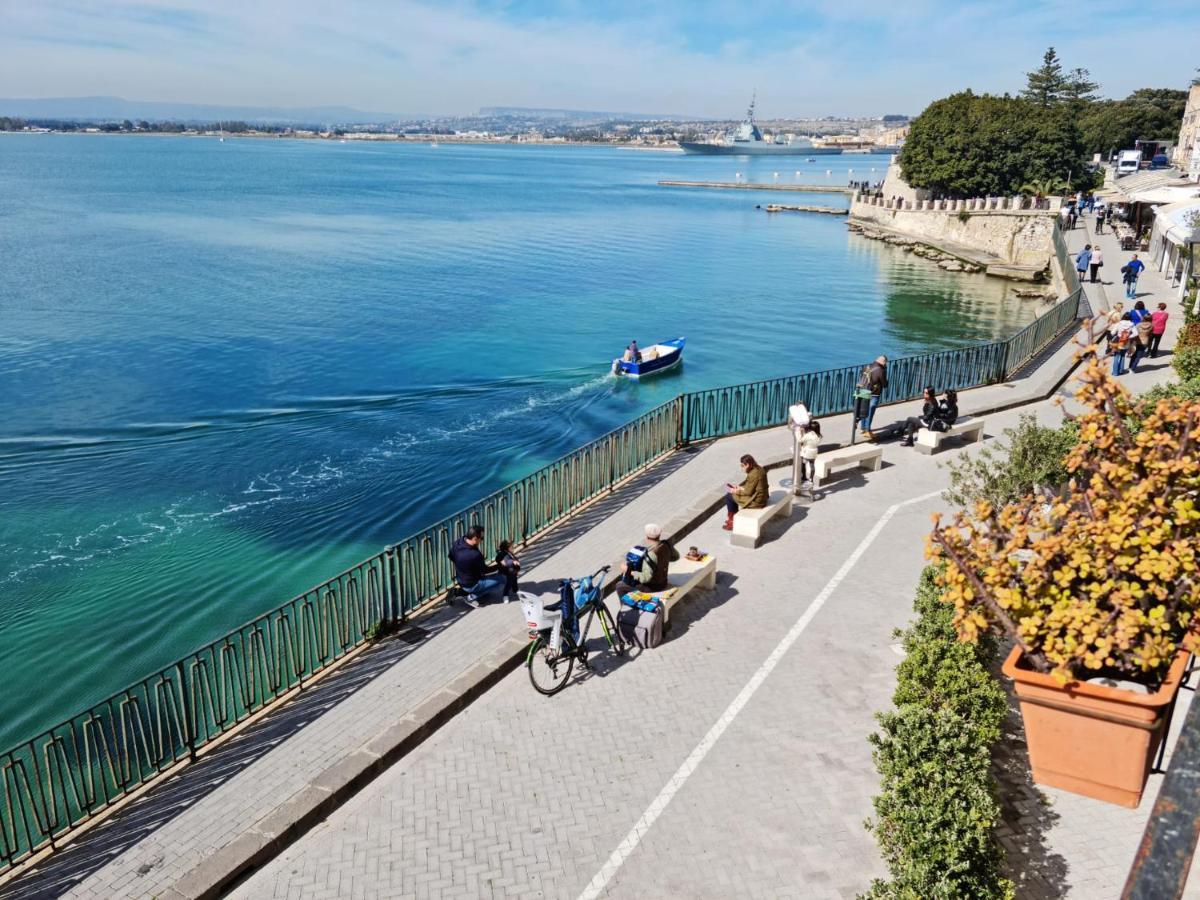 시라쿠사 La Finestra Sul Mare Di Alfeo 아파트 외부 사진
