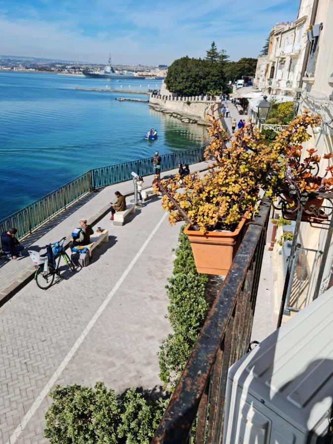 시라쿠사 La Finestra Sul Mare Di Alfeo 아파트 외부 사진